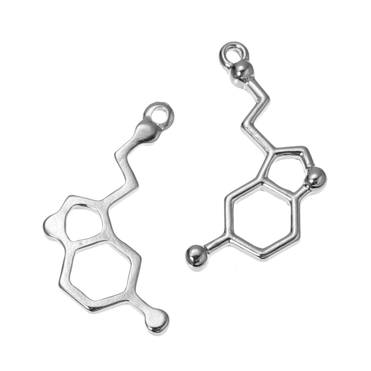 10 Molecule Chemistry Science Charms