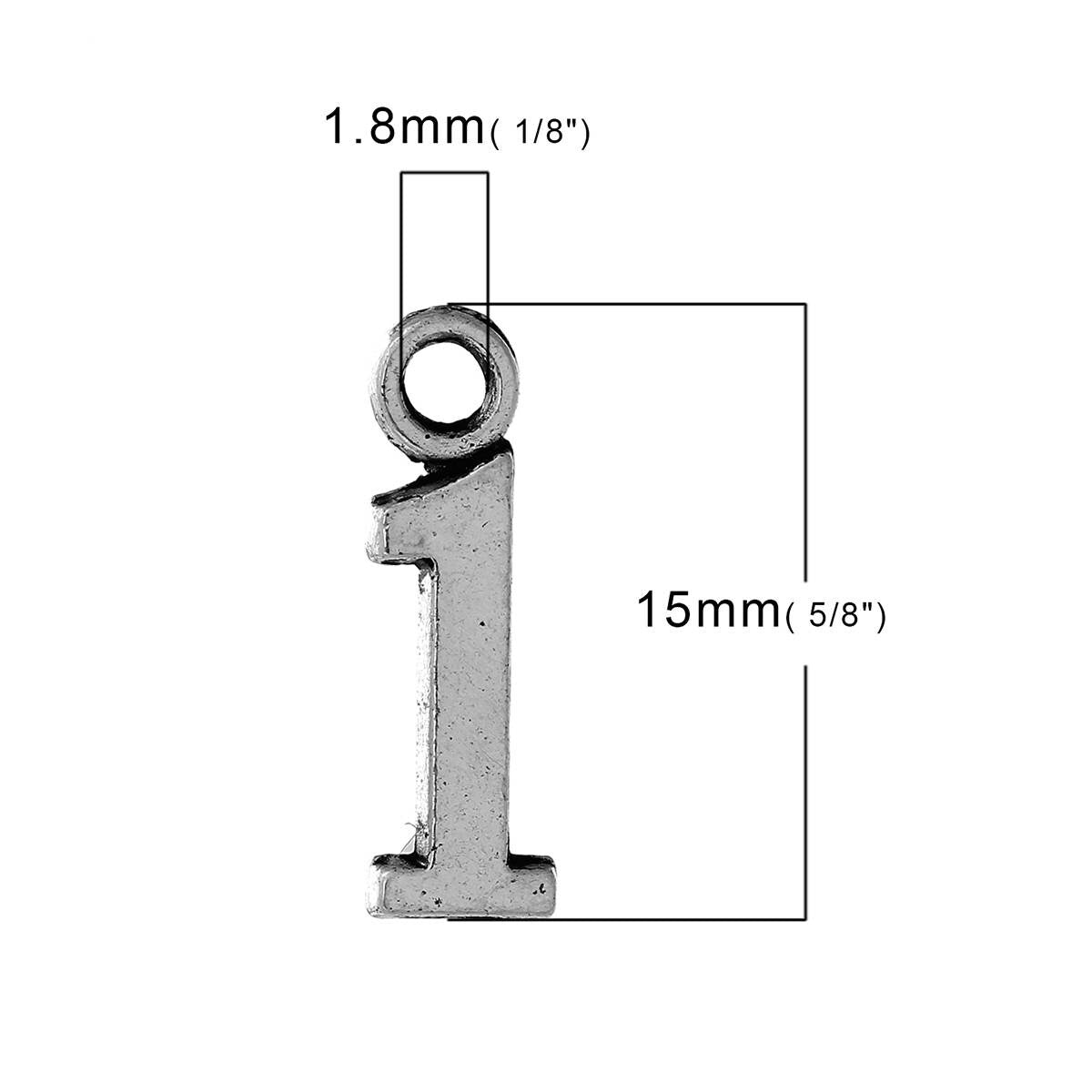 25 Number 1 Charms, Number One Charms