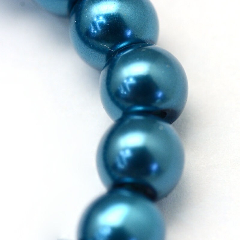 Peacock Blue Green Glass Pearl Beads 3mm 4mm 6mm 8mm 10mm 12mm 14mm