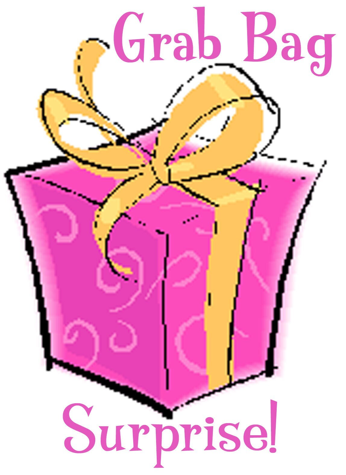 Mystery Box 15 strands of 8mm glass pearls assorted colors, Mystery grab bag