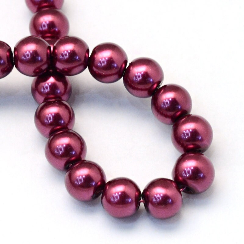Wine Glass Pearl Beads 3mm 4mm 6mm 8mm 10mm 12mm 14mm, jewelry making