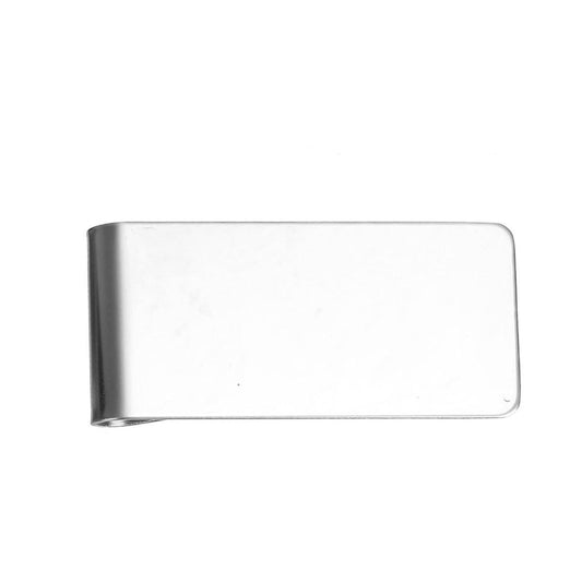 1 Money Clip, Stainless Steel Stamping Supplies, Gifts for him