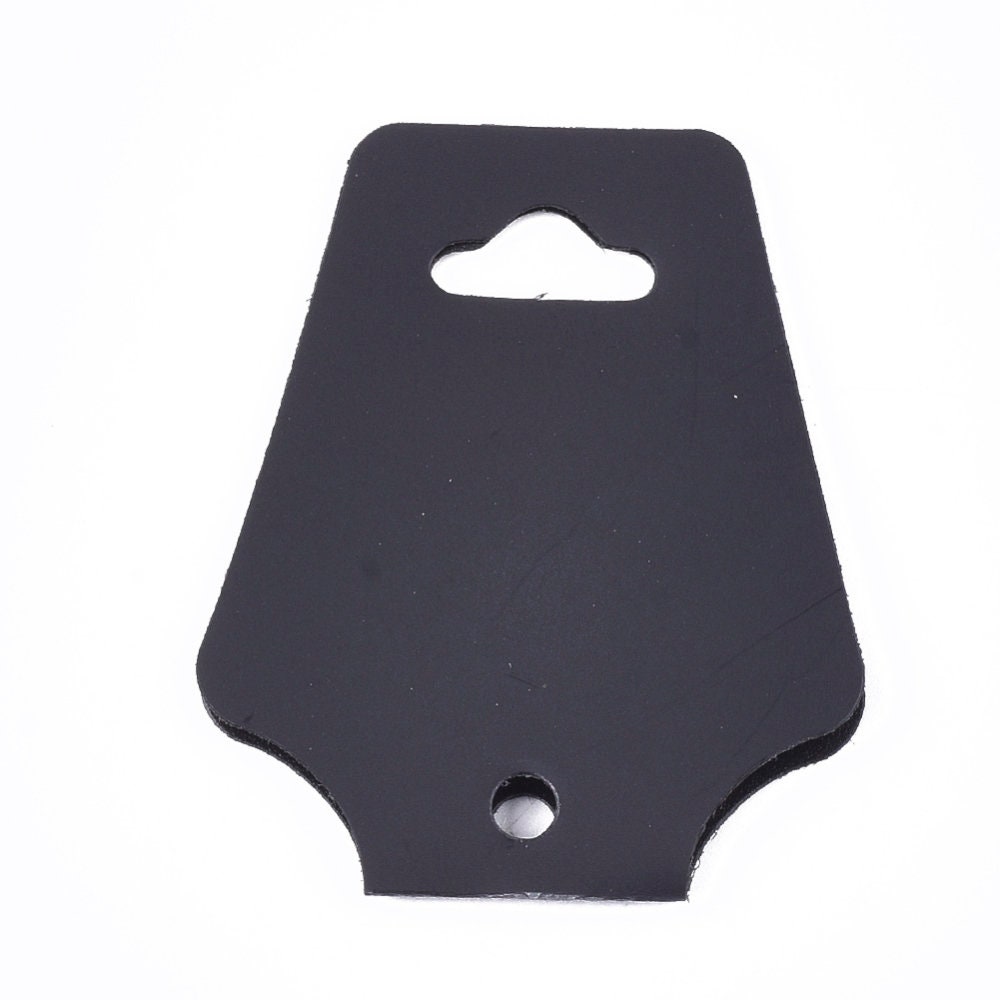 200 Necklace Jewelry Black Display Cards