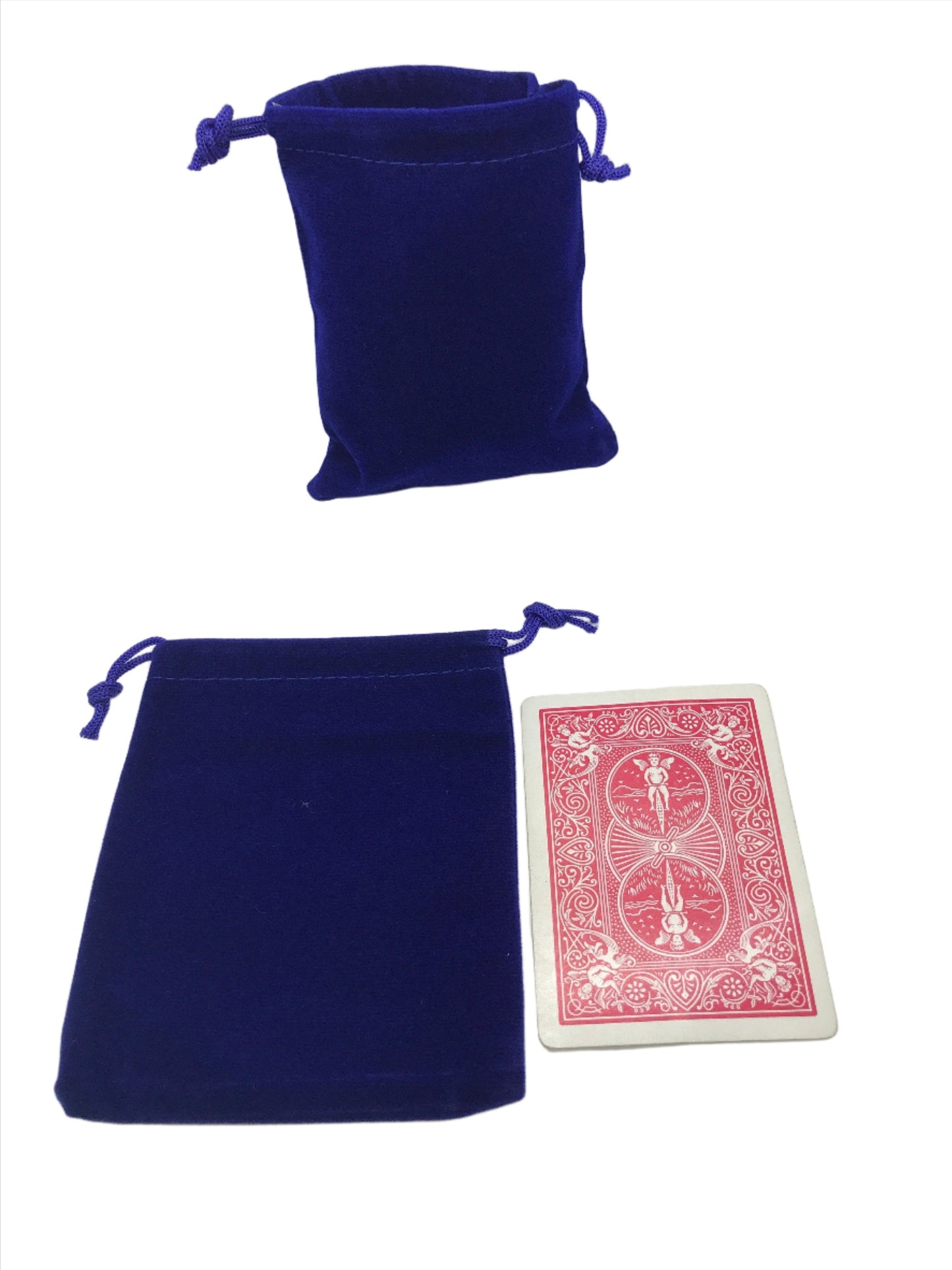 Blue Velvet Pouches 12cm x 10cm