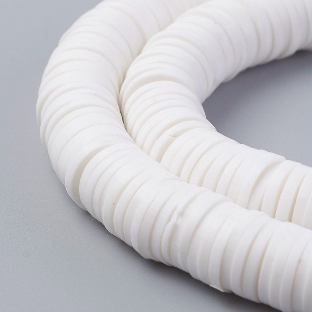 8mm Heishi Beads Polymer Clay