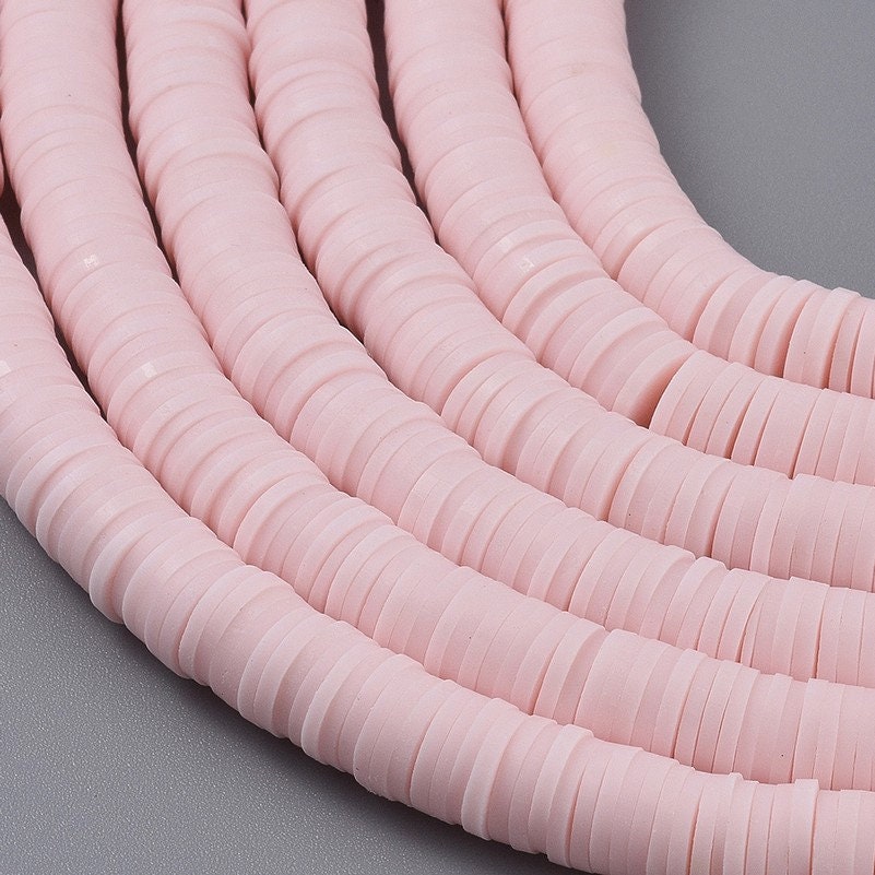 8mm Heishi Beads Polymer Clay