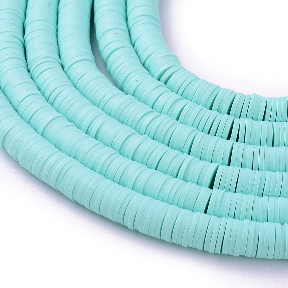 8mm Heishi Beads Polymer Clay