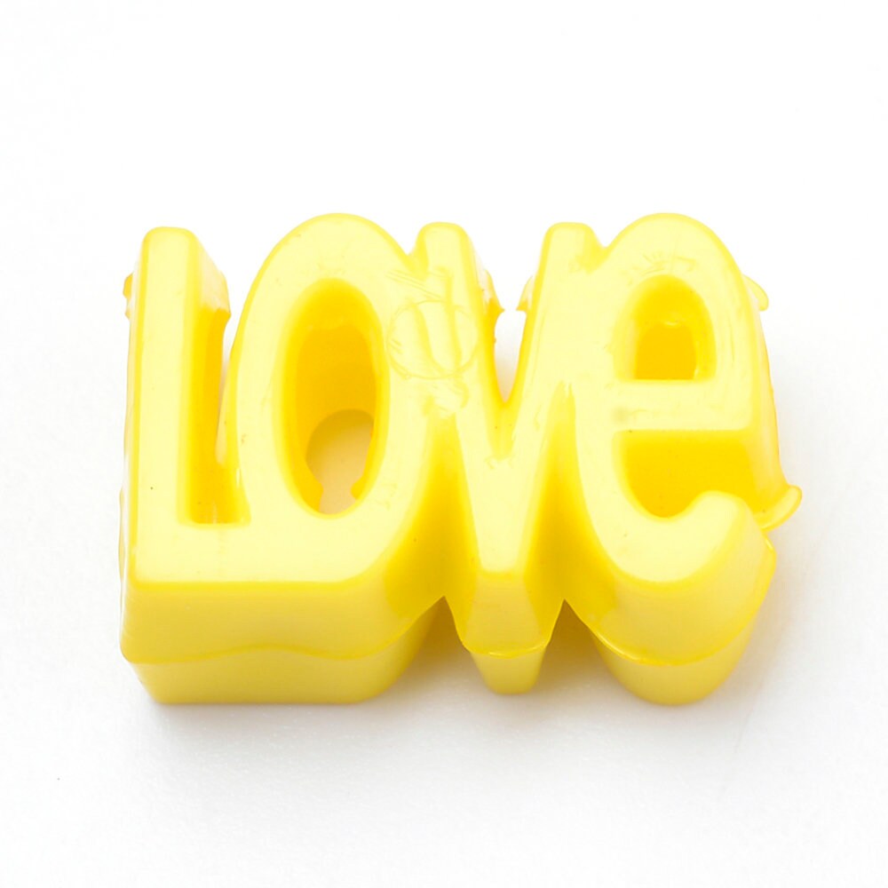 Acrylic Love Beads