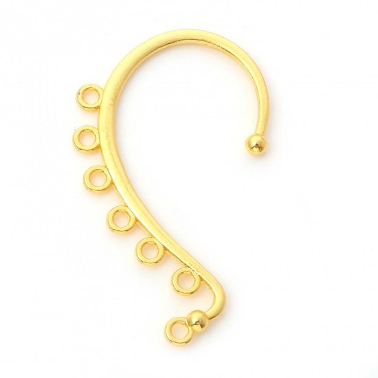Silver Ear Climber, Gold Ear Cuff, Left Ear Cuff, Right Ear Cuff, Rose Gold Ear Cuff, Jewelry Supplies
