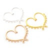 Silver Ear Climber, Gold Ear Cuff, Left Ear Cuff, Right Ear Cuff, Rose Gold Ear Cuff, Jewelry Supplies